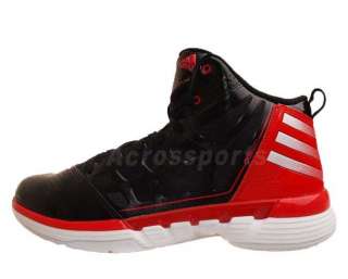 Adidas adiZero Shadow Black Red White 2012 Light Mens Basketball Shoes 