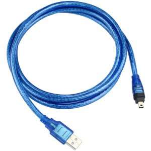   USB to Firewire Ieee 1394 4 Pin Ilink Adapter Cable 5ft Electronics