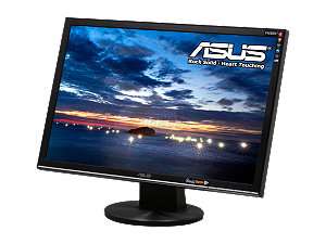 Asus VW226T TAA 22 1680x1050 WideScreen LCD Monitor Built in Speakers 