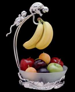 Arthur Court Serveware, Monkey Banana Holder and Fruit Bowls