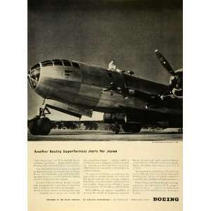   Corp B 29 Super Fortress Plane Airplane Aircraft   Original Print Ad