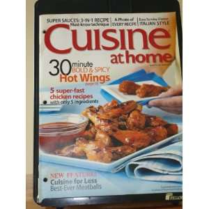  Cuisine at Home Issue No. 80 April 2010 