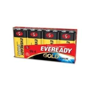 Eveready A522BP 4 Eveready Alkaline General Purpose Battery   Red 