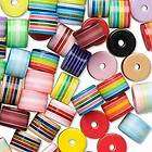 AFRICAN ASSORTED MIX PAPER TUBE BEADS  