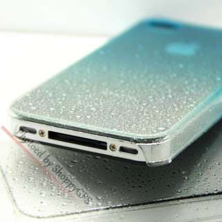 Amaranth Water Drop Hard Plastic CASE COVER IPHONE4 NEW  