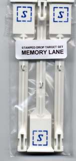 Stern MEMORY LANE Pinball Machine Drop Target Set  