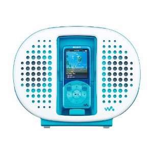  SONY WALKMAN Waterproof Dock Speaker  RDP NWR100 L Blue 