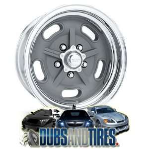 20 Inch 20x8 American Racing wheels wheels SALT FLAT Mag Gray Center 