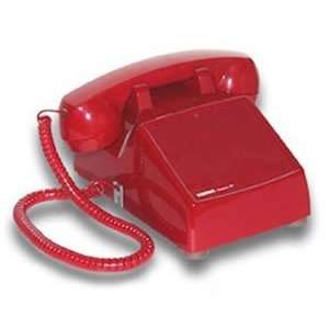  Viking No Dial Desk Phone   Red 