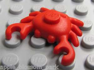 NEW Lego Belville RED CRAB Sea Food Ocean Animal  
