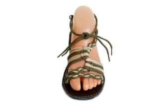 WOMENS BEACH HANDMADE DESIGNER ROPE FLIP FLOP SANDALS  