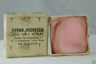 VINTAGE 1940S SVEND PEDERSEN DENMARK JEWELRY BOX  