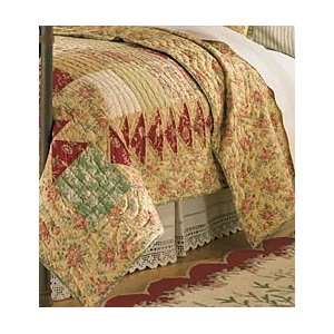  Twin Antique Floral Quilt