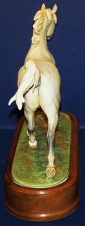 RARE ROYAL WORCESTER DORIS LINDNER ARAB STALLION FIGURINE  