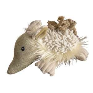   00982 Naturally Twisted Dog Chew Toy, 6 Inch Armadillo