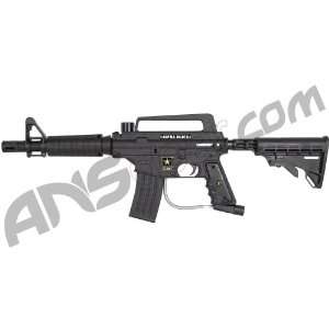   US Army Alpha Black Tactical Paintball Gun W/ eGrip