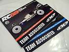 New Team Associated Instructions Book w/Parts Book for RC8Be/RC8e