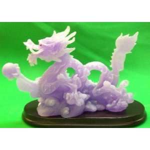  Purple Dragon Statues