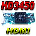 Dell/ATI Radeon HD3450 PCI e 256MB DDR2 Video Graphic Card HDMI DVI 