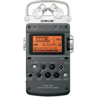 New Genuine SONY PCM D50 Digital Audio Recorder M/Black  