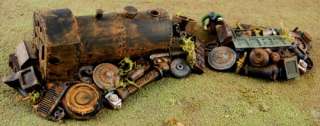 Scale BoneYard Clutter Piles  RR Car and Engine Parts  