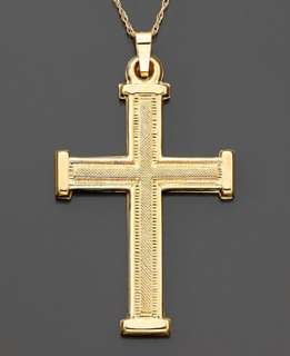 14k Gold Cross Pendant   Gold Necklaces & Pendants   Jewelry & Watches 