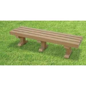  Parkshore Backless Bench Patio, Lawn & Garden