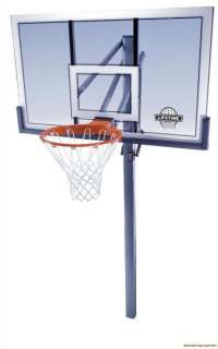   lifetime 54 in ground basketball hoop system steel framed acrylic
