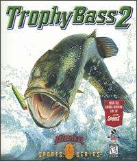 Trophy Bass 2 PC CD realistic pro anglers boat fishing lake fish 