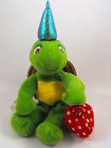 Franklin Plush Bean Turtle Birthday 8 Nelvana  
