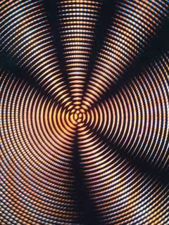 black velvet 3d spiral illusion powerful under the blacklight makes a 