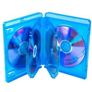 NEW 2 VORTEX 6 Disc Blu ray Cases Multi   Holds 6 Discs  