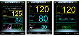 NEW Veterinary Vet Digital Blood Pressure HR/ SPo2/ NIBP 08a CE  