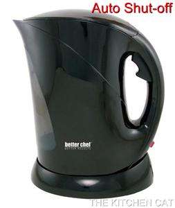   Electric Tea Maker Kettle Kitchen Water Pot 1.7 Liter Nice Black nib