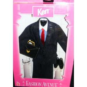  Barbie Ken Fashion Avenue Pinstriped Suit Toys & Games