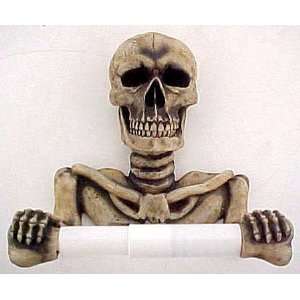  Skeleton Skull Bathroom Toilet Paper Holder