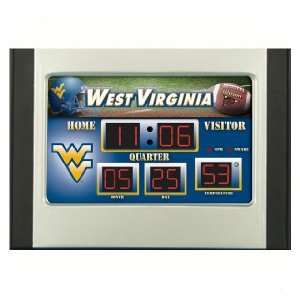    WVU Mountaineers Lighted Scoreboard Alarm Clock