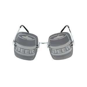  Beer Keg Rimless Party Glasses
