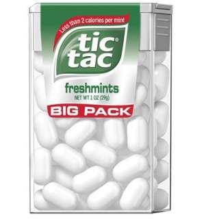 Tic Tac Freshmints Big Pack 1oz.Opens in a new window