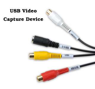 USB Video Capture Device VHS DVD DV HD AV to Computer  
