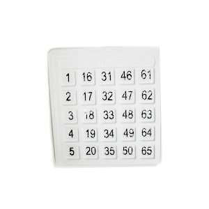 Bingo Call Boards with Braille   3 Pieces Toys & Games