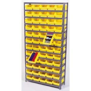 QUANTUM Shelf Bin Shelving System   MFR # 1275 101YL Color Yellow No 
