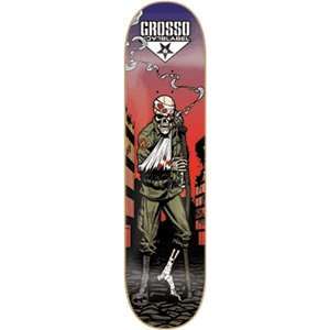Black Label Grosso Alive Blacklight Skateboard Deck  