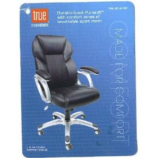   Durable Leather Office Chair   Black Explore similar items