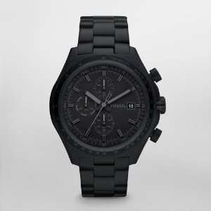    Fossil Dylan Stainless Steel Watch   Black Fossil Watches