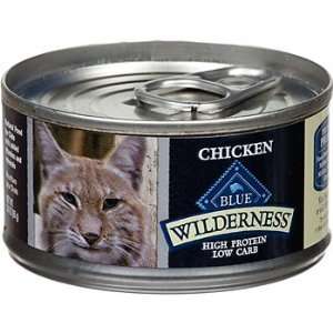  Blue Buffalo Wilderness Chicken Canned Cat Food Pet 