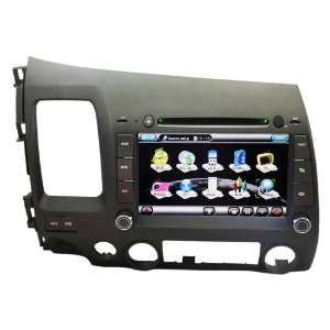  For Honda Civic In Dash DVD Player with GPS Navigation and 