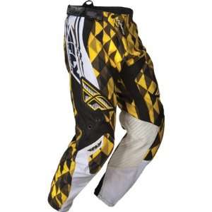  Fly Racing 2012 Kinetic Race Pants Yellow/Black 22 Sports 