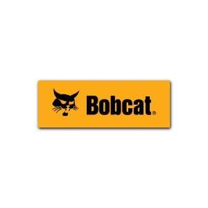  Bobcat Bob Cat Equipment Tractors Car Bumper Sticker Decal 
