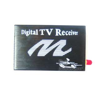 New Car DVB T Digital TV Receiver Box with Antenna car TV tuner box 